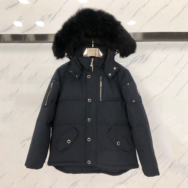 mans clothes winter coat hooded standing stretch collar thick warm canada moose jacket winter coats 90% white duck parka overcoat 4 colors, Black;brown
mans clothes winter coat hooded standing stretch collar thick warm canada moose jacket winter coats 90% white duck parka overcoat 4 colors, Black;brown