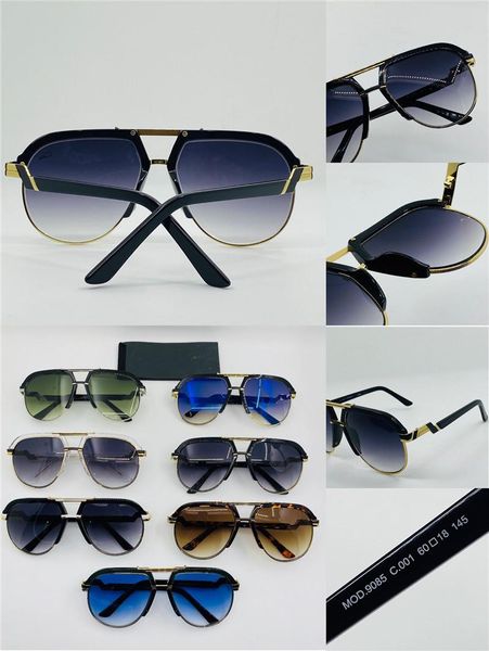 new fashion design men sunglasses 9085 pilot retro half-frame fashion fashionable avant-garde design style must-have for trendy men, White;black
new fashion design men sunglasses 9085 pilot retro half-frame fashion fashionable avant-garde design style must-have for trendy men, White;black