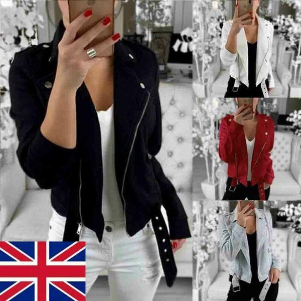 women's jackets plus size women's ladies windbreak turn down collar button zipper jacket flight coat zip up biker casual clothes, Black;brown
women's jackets plus size women's ladies windbreak turn down collar button zipper jacket flight coat zip up biker casual clothes, Black;brown