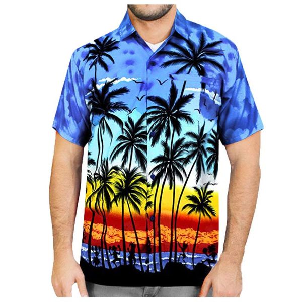 men's casual shirts summer men t-shirts button hawaii print beach short sleeve fake pocket quick dry blouse plus size mens 2021, White;black
men's casual shirts summer men t-shirts button hawaii print beach short sleeve fake pocket quick dry blouse plus size mens 2021, White;black