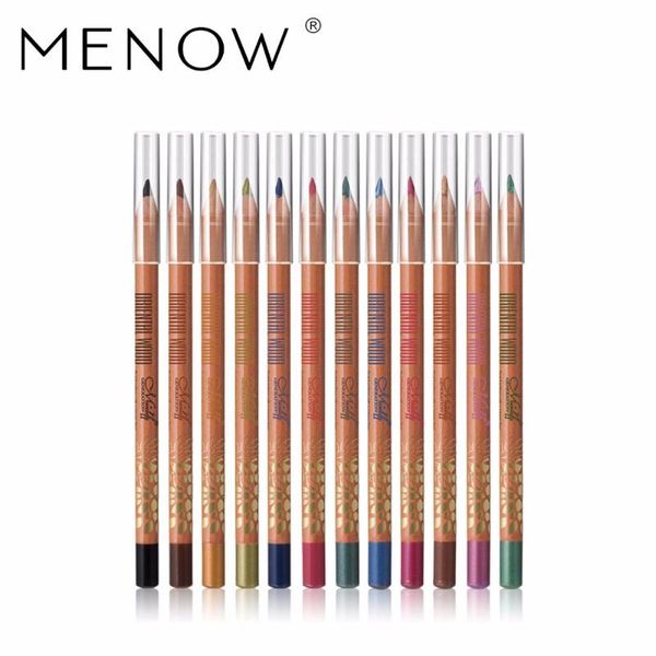 eye shadow menow 12 colors silky wood for mix-colored pencil long lasting waterproof eyeliner smudge-proof cosmetic makeup set p14008
eye shadow menow 12 colors silky wood for mix-colored pencil long lasting waterproof eyeliner smudge-proof cosmetic makeup set p14008