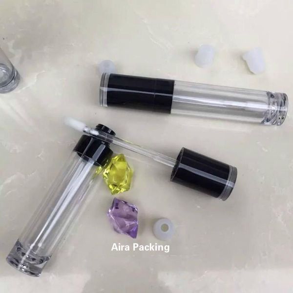 50pcs/lot empty lip gloss tubes 8ml round clear lipgloss tube black lid lip gloss containers cosmetic lipgloss bottle
50pcs/lot empty lip gloss tubes 8ml round clear lipgloss tube black lid lip gloss containers cosmetic lipgloss bottle