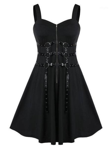 rosegal plus size 5xl zipper a line vintage dress women harajuku dresses grunge summer sleeveless backless punk rock dress1, Black;gray
rosegal plus size 5xl zipper a line vintage dress women harajuku dresses grunge summer sleeveless backless punk rock dress1, Black;gray