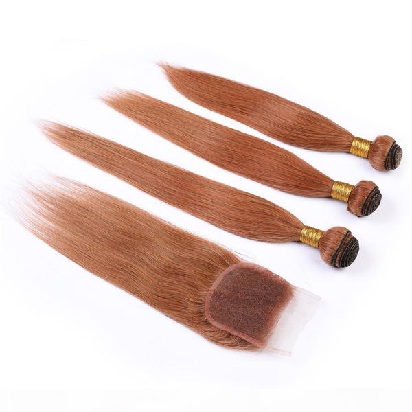 #30 auburn color malaysian straight weaves human hair bundles and closure meidum auburn virgin hair weft extensions with lace closure 4x4&qu, Black;brown
#30 auburn color malaysian straight weaves human hair bundles and closure meidum auburn virgin hair weft extensions with lace closure 4x4&qu, Black;brown