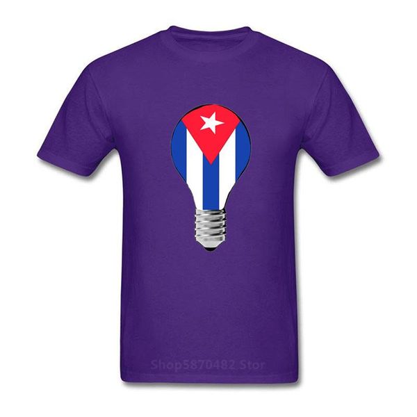 cuba bulb t shirt short sleeve cotton cuba 3d bulb flag logo men's clothing sale o-neck t-shirt homme sport hooded sweatshirt hoodie