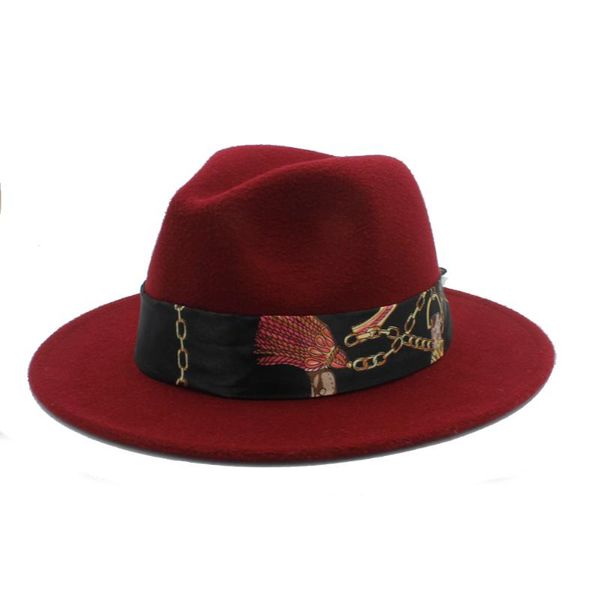 wool fedora hat for women men winter autumn wide brim lady jazz feminino sombrero caps with cloche ribbon size 56-58cm, Blue;gray
wool fedora hat for women men winter autumn wide brim lady jazz feminino sombrero caps with cloche ribbon size 56-58cm, Blue;gray
