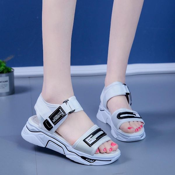 fashion ladies sandals 2020 summer casual flat platform women sandals peep toe sport outdoor female shoes hollow out sandal, Black
fashion ladies sandals 2020 summer casual flat platform women sandals peep toe sport outdoor female shoes hollow out sandal, Black