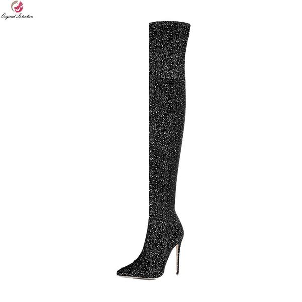 boots original intention super stylish women over-the-knee pointed toe thin high heels black shoes woman plus size 3-10.5
boots original intention super stylish women over-the-knee pointed toe thin high heels black shoes woman plus size 3-10.5