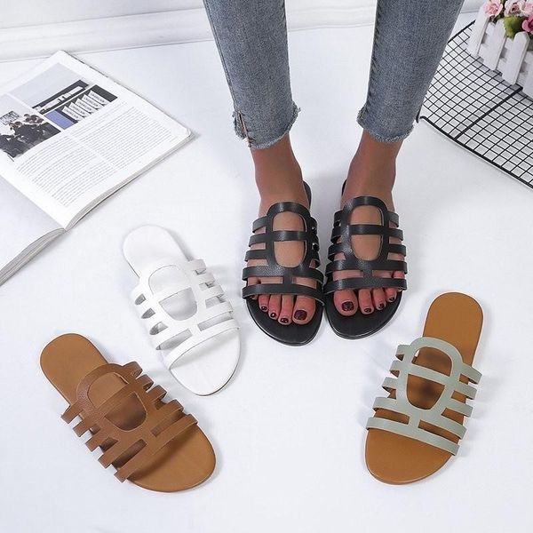 2021 fashion color striped women patchwork mules shoes runway open toe summer slippers ladies sandals slides flats plus size 43, Black 
2021 fashion color striped women patchwork mules shoes runway open toe summer slippers ladies sandals slides flats plus size 43, Black