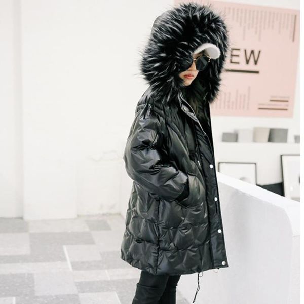 new winter thicker warm down coats black glossy children oversize hooded parka modis waterproof kids down jackets y2318, Blue;gray
new winter thicker warm down coats black glossy children oversize hooded parka modis waterproof kids down jackets y2318, Blue;gray