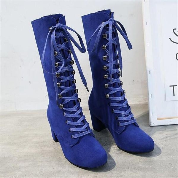 boots autumn winter mid calf high women fashion square heel chunky plus size a859, Black
boots autumn winter mid calf high women fashion square heel chunky plus size a859, Black