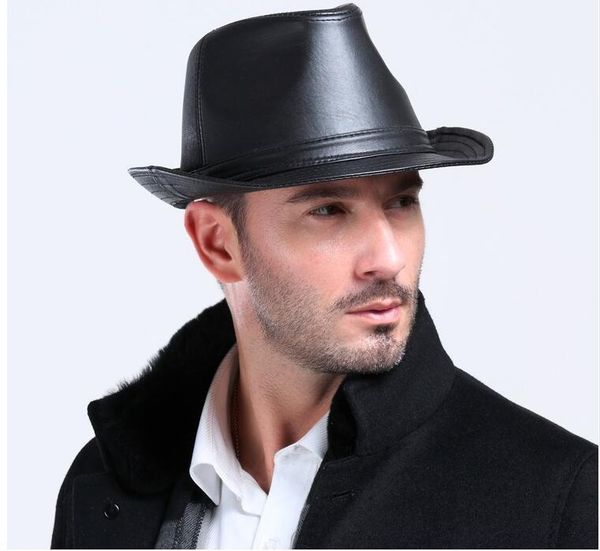 men fedoras hat women felt leather hats men panama caps gorros pu plain boater brim fashion fedoras winter hats, Blue;gray
men fedoras hat women felt leather hats men panama caps gorros pu plain boater brim fashion fedoras winter hats, Blue;gray