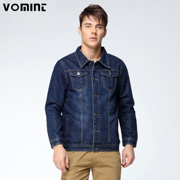 vomint 2020 new mens denim jacket coat single breasted loose fit wash detail big men large size 4xl 5xl 6xl 7xl v7s1c001, Black;brown
vomint 2020 new mens denim jacket coat single breasted loose fit wash detail big men large size 4xl 5xl 6xl 7xl v7s1c001, Black;brown