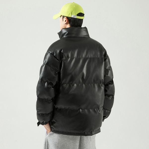 New Winter Cotton Coat Hot Thick Fashion Man's Leather Jacket Quality Men's Clothing Ab9k, Black
New Winter Cotton Coat Hot Thick Fashion Man's Leather Jacket Quality Men's Clothing Ab9k, Black