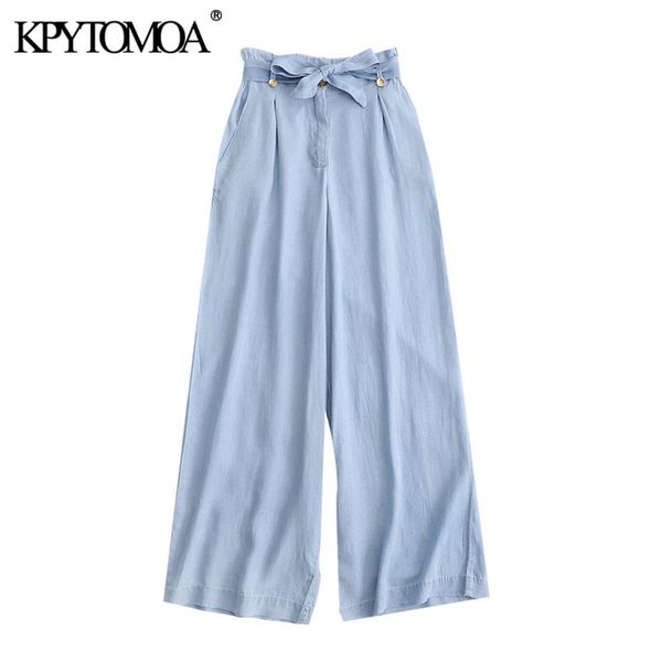 kpytomoa women 2020 chic fashion with belt denim wide leg pants vintage high elastic waist side pockets female trousers mujer 1017, Black;white
kpytomoa women 2020 chic fashion with belt denim wide leg pants vintage high elastic waist side pockets female trousers mujer 1017, Black;white