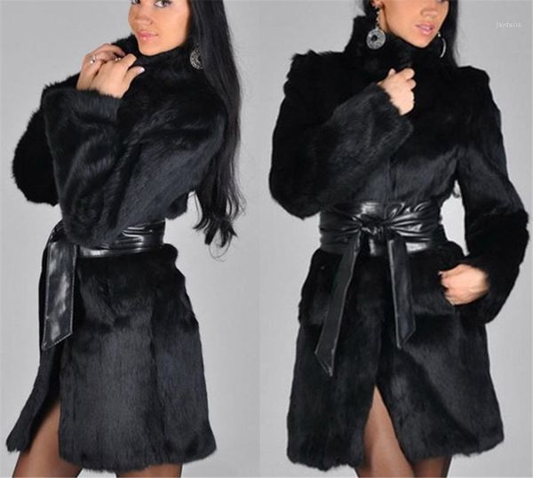 faux fur coat for women black artificial fur long sleeve with belt oversized jacket coat withautumn winter long outerwear1
faux fur coat for women black artificial fur long sleeve with belt oversized jacket coat withautumn winter long outerwear1