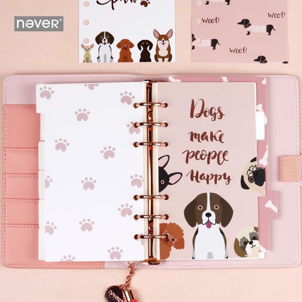 never cute dogs design notebooks dividers a6 planner index pages filler paper for filofax notebook gift stationery supplies 6pcs1, Purple;pink
never cute dogs design notebooks dividers a6 planner index pages filler paper for filofax notebook gift stationery supplies 6pcs1, Purple;pink