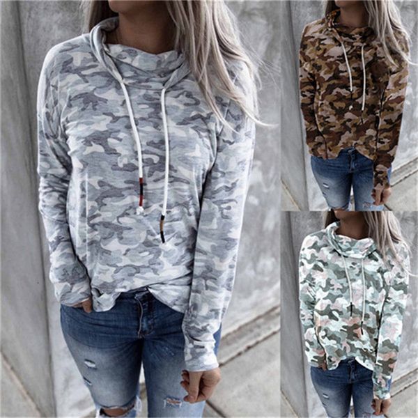 camouflage sweatshirts womens designer stacked neck long sleeve loose hoodies autumn casual pullover high street women clothing, Black
camouflage sweatshirts womens designer stacked neck long sleeve loose hoodies autumn casual pullover high street women clothing, Black
