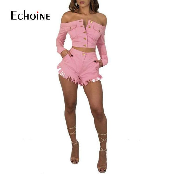 summer party 2 piece sets women outfits long sleeve single breasted jeans jacket coat tassel two piece pink shorts suits, White
summer party 2 piece sets women outfits long sleeve single breasted jeans jacket coat tassel two piece pink shorts suits, White