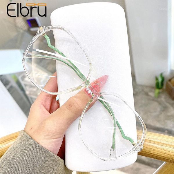 elbru classic retro anti-blue ray glasses frame wave shaped leg transparent color frame clear lens optical sepectacles unisex1, Black
elbru classic retro anti-blue ray glasses frame wave shaped leg transparent color frame clear lens optical sepectacles unisex1, Black