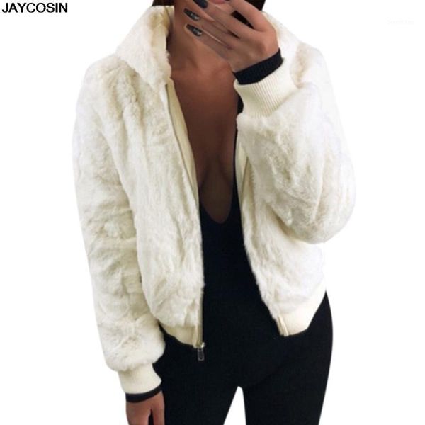 jaycosin winter warm fluffy faux fur coats jackets women furry fake fur cropped jacket turn down collar open front overcoat 99021, Black
jaycosin winter warm fluffy faux fur coats jackets women furry fake fur cropped jacket turn down collar open front overcoat 99021, Black