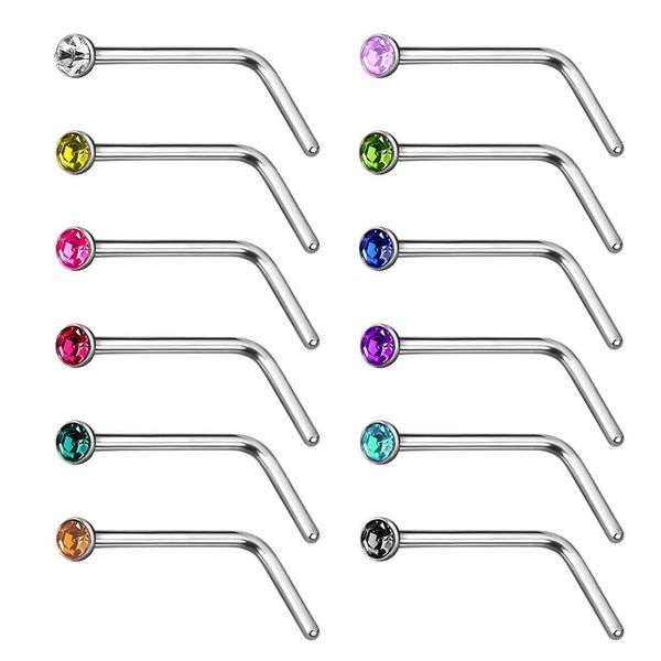 40/60 шт. crystal stud nose ring set 1,8 мм нержавеющая сталь обруча носа установите lshape индийский носовой пакет piercing nariz hoop jewe, Slivery;golden
40/60 шт. crystal stud nose ring set 1,8 мм нержавеющая сталь обруча носа установите lshape индийский носовой пакет piercing nariz hoop jewe, Slivery;golden