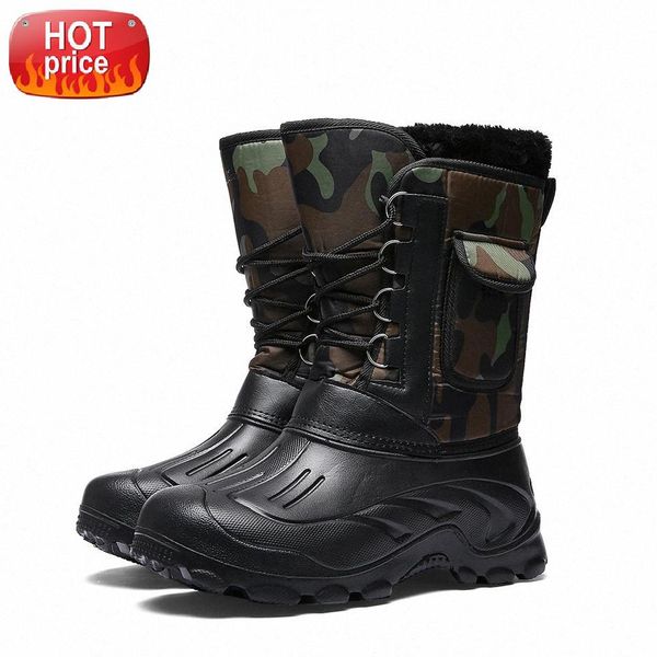 men winter warm fur plush suede leather & waterproof fabric ankle snow boots male high anti slip rubber work safety shoes #c29w 
men winter warm fur plush suede leather & waterproof fabric ankle snow boots male high anti slip rubber work safety shoes #c29w