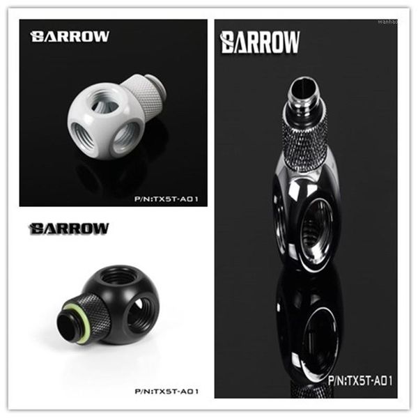 barrow g1/4 360 degree rotary fitting rotating metalic cube tee 3-5 ways for water cooling1
barrow g1/4 360 degree rotary fitting rotating metalic cube tee 3-5 ways for water cooling1