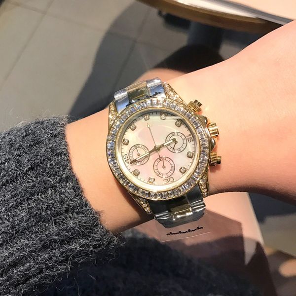 hjd watch female luxury watch with diamond movement timing 38mm stainless steel strap designer de luxe 24-hour reality, Slivery;brown
hjd watch female luxury watch with diamond movement timing 38mm stainless steel strap designer de luxe 24-hour reality, Slivery;brown
