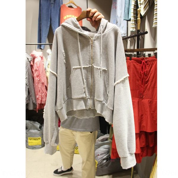 korean coat sweater coatdongdaemun 2020 autumn new casual loose worn hooded pullover sweater female student personality coat f30mk, Black
korean coat sweater coatdongdaemun 2020 autumn new casual loose worn hooded pullover sweater female student personality coat f30mk, Black