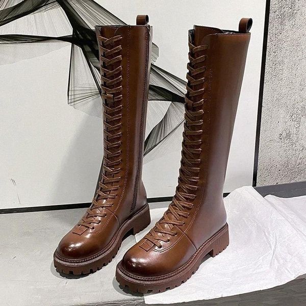 rimocy vintage cross strap pu leather knee high boots women 2020 waterproof platform winter shoes woman thick heel boots ladies #yr1d, Black
rimocy vintage cross strap pu leather knee high boots women 2020 waterproof platform winter shoes woman thick heel boots ladies #yr1d, Black