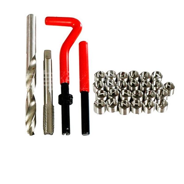 nesest m6 car auto pro coil drill tool metric thread repair insert 30pcs kit for helicoil car repair tools coarse crowbar
nesest m6 car auto pro coil drill tool metric thread repair insert 30pcs kit for helicoil car repair tools coarse crowbar