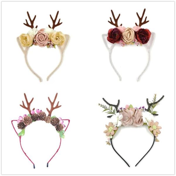 saim 4pcs antlers flower headbands christmas hairband for women girl antler hair hoop festival masquerade party headwear jj50839
saim 4pcs antlers flower headbands christmas hairband for women girl antler hair hoop festival masquerade party headwear jj50839