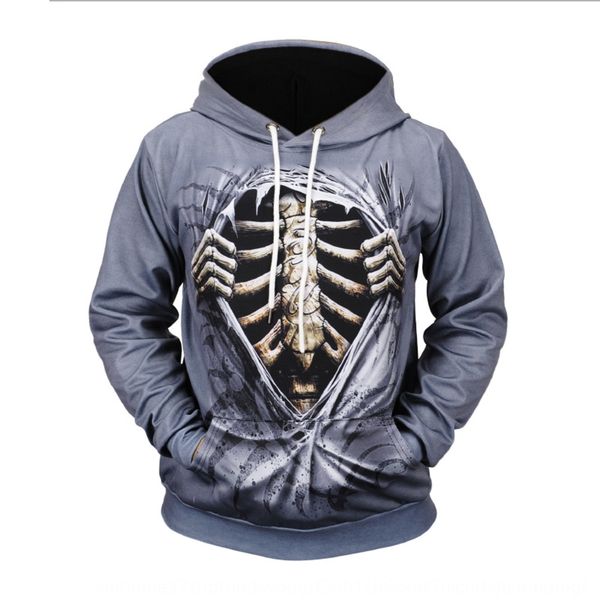 men's coat autumn winter men's naked eye 3d skull printed sweater new big fat guy hoodie coat sweaterhoodie sweater rqnn9, Black
men's coat autumn winter men's naked eye 3d skull printed sweater new big fat guy hoodie coat sweaterhoodie sweater rqnn9, Black