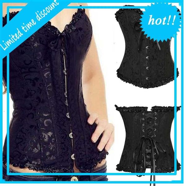 lingerie plus size halloween women waist slimming corset lace boned corsets bustier overbust corselet burlesque, Black;white
lingerie plus size halloween women waist slimming corset lace boned corsets bustier overbust corselet burlesque, Black;white