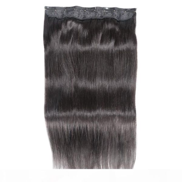 elibess hair - 14"-24" straight full head clip in machine made remy hair extensions 100g 5 clips in 1 piece human hair, Black
elibess hair - 14"-24" straight full head clip in machine made remy hair extensions 100g 5 clips in 1 piece human hair, Black