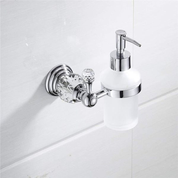liquid soap dispenser shiny silver crystal wall mounted brass saver glass bottle hand sanitizer bathroom fixture
liquid soap dispenser shiny silver crystal wall mounted brass saver glass bottle hand sanitizer bathroom fixture