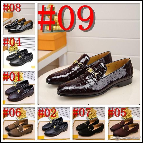 q4 men's oxford artificial leather shoes handmade business luxury dress brogue oxfords shoes men formal brown shoe large size 38-45 33, Black
q4 men's oxford artificial leather shoes handmade business luxury dress brogue oxfords shoes men formal brown shoe large size 38-45 33, Black