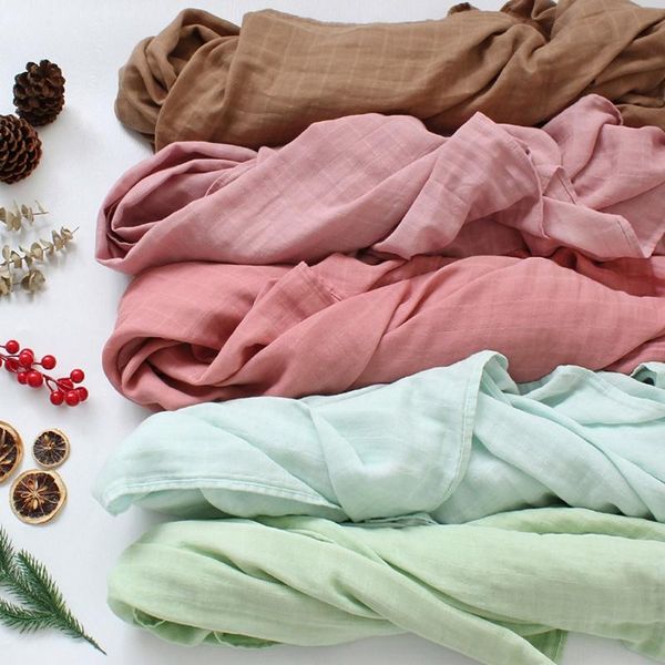 120x120cm baby muslin blanket sleepsack stroller cover soft 2 layers gauze infant newborn swaddle wrap 24be
120x120cm baby muslin blanket sleepsack stroller cover soft 2 layers gauze infant newborn swaddle wrap 24be