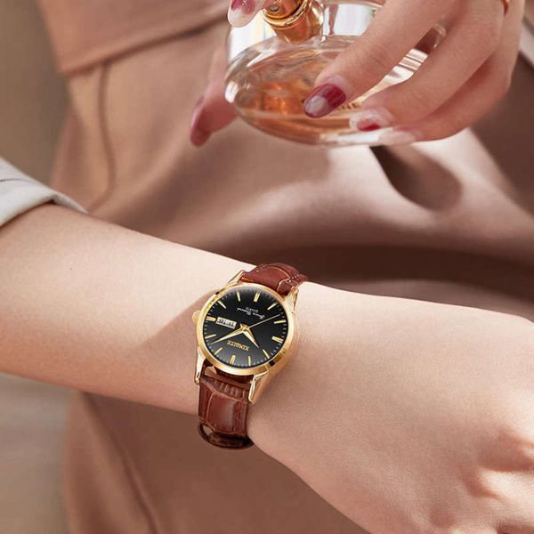 women's watch trend fashion business leisure temperament versatile lovers watch women's double calendar, Slivery;brown
women's watch trend fashion business leisure temperament versatile lovers watch women's double calendar, Slivery;brown
