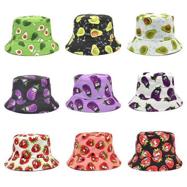 9 styles new fruits print fisherman hat mens womens summer outdoor sunshade bucket hat casual fashion folding fishing hat, Blue;gray
9 styles new fruits print fisherman hat mens womens summer outdoor sunshade bucket hat casual fashion folding fishing hat, Blue;gray