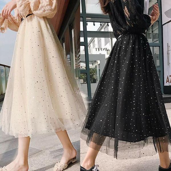 новые женщины корея мода плиссированной элегантной юбка тюль star sequined сетка юбка студенты tutu ladies девушка формальная партия юбка, Black
новые женщины корея мода плиссированной элегантной юбка тюль star sequined сетка юбка студенты tutu ladies девушка формальная партия юбка, Black