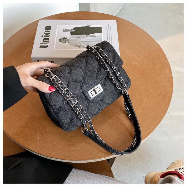 women's shoulder bag 2021 denim brand designer women's straddle bag, handbag, sewing, diamond check, girl's purse fashion lux
women's shoulder bag 2021 denim brand designer women's straddle bag, handbag, sewing, diamond check, girl's purse fashion lux