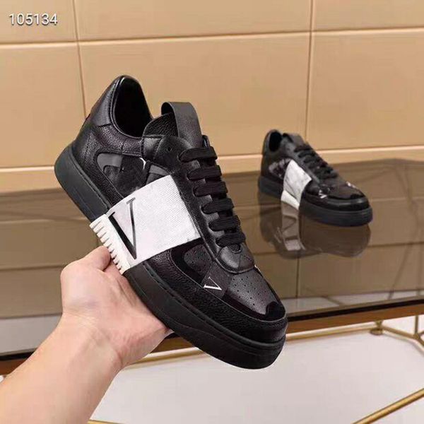 new platform shoes trainers fashion men women open sneakers valentino vltn men stripe studs triple leather flat casual shoes 36-, Blue;gray
new platform shoes trainers fashion men women open sneakers valentino vltn men stripe studs triple leather flat casual shoes 36-, Blue;gray