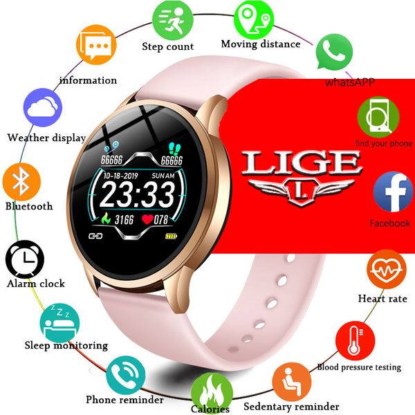 lige фитнес tracker ip67 водонепроницаемый браслет сердце экрана монитора скорость шагомер браслет спорт смарт часы женщины
lige фитнес tracker ip67 водонепроницаемый браслет сердце экрана монитора скорость шагомер браслет спорт смарт часы женщины