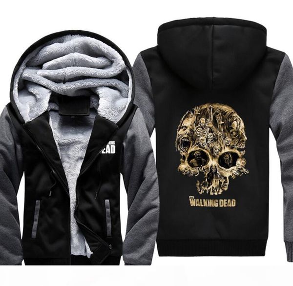 american drama walking dead sweater crossbow male darryl plush hooded sweater fall winter jacket, Black
american drama walking dead sweater crossbow male darryl plush hooded sweater fall winter jacket, Black