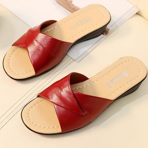 summer women shoes slippers retro flat bottomed sandals wedges non-slip open-toe shoes chaussures femme #xp30, Black
summer women shoes slippers retro flat bottomed sandals wedges non-slip open-toe shoes chaussures femme #xp30, Black