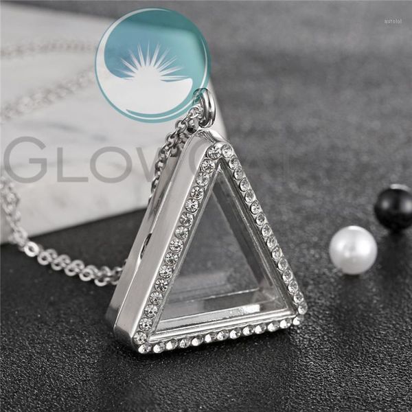 glass triangle locket pearl necklace pendant fit 8mm beads pearl 50cm steel chain necklace k12541, Silver
glass triangle locket pearl necklace pendant fit 8mm beads pearl 50cm steel chain necklace k12541, Silver