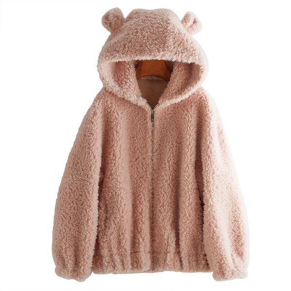 women's fur & faux coat 100% hooded wool female jacket korean thicken warm clothing coats and jackets women2021 roupas femeninas zjt717, Black
women's fur & faux coat 100% hooded wool female jacket korean thicken warm clothing coats and jackets women2021 roupas femeninas zjt717, Black
