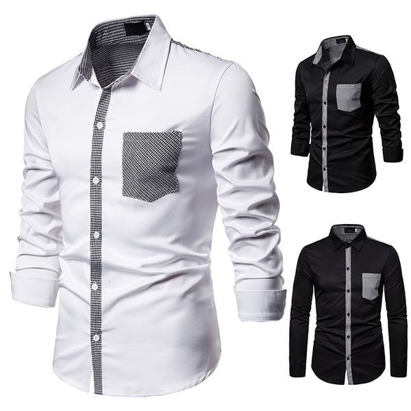 fashion crop 2021 shirts for men mens polo shirt designers clothes long sleeves men clothing originality t-shirt ts343, White;black
fashion crop 2021 shirts for men mens polo shirt designers clothes long sleeves men clothing originality t-shirt ts343, White;black